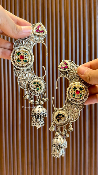 Kudrat Kaanphool Jhumkis