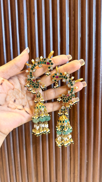 Mrignaini Kaanphool Jhumkis