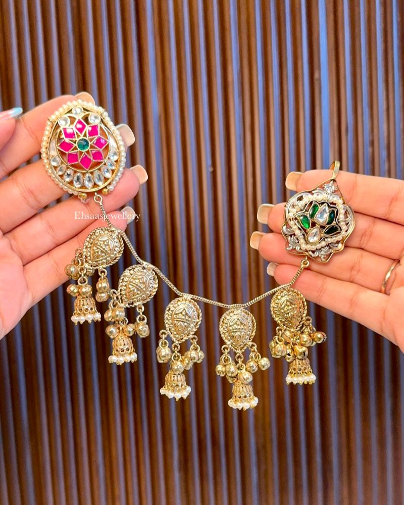 Gulbaag kaanchain Earrings