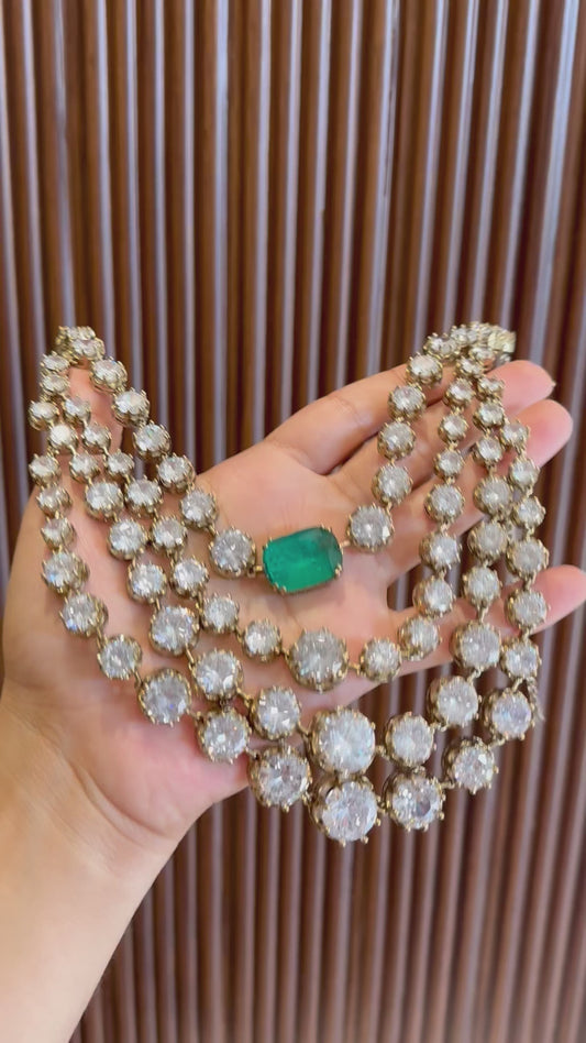 Nakshatra Layered Necklace Set