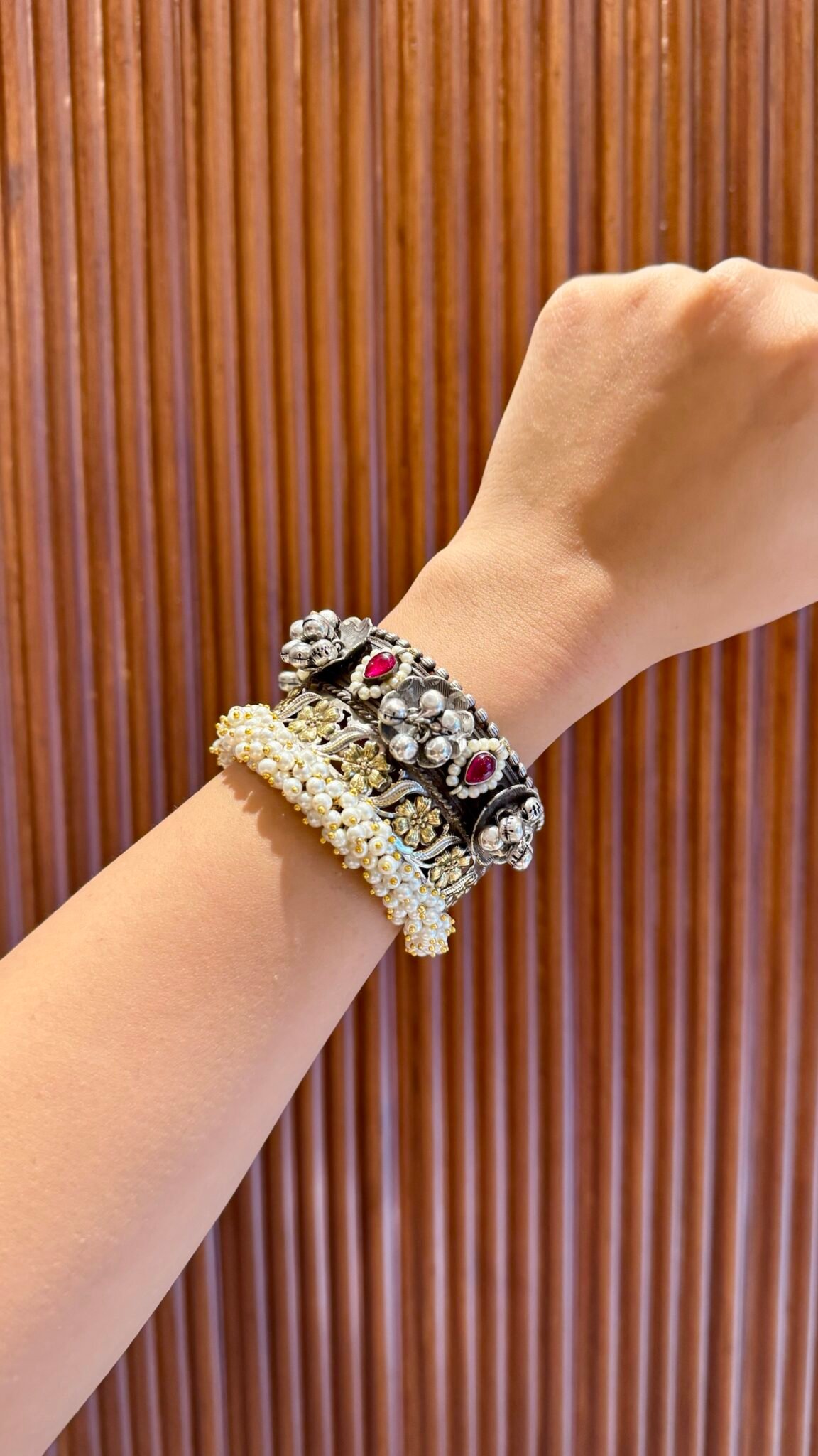 Brinda Bracelet -Pink