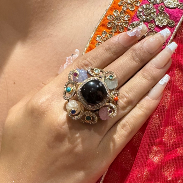 Ikshika Statement Ring