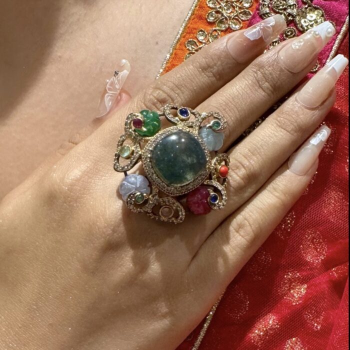 Ikshika Statement Ring