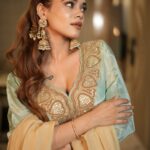 Gulnaar Jhumkis with Ghungroo Kaan Sahara