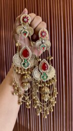 Esra Jhumkis With Chains - Image 2