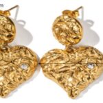 Serius Heart Earrings