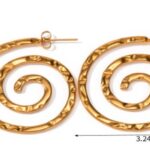 Selene Swirl Earrings