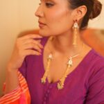 Lehar Necklace With Earrings