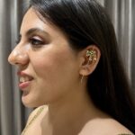 Heer Sui Earrings-Green
