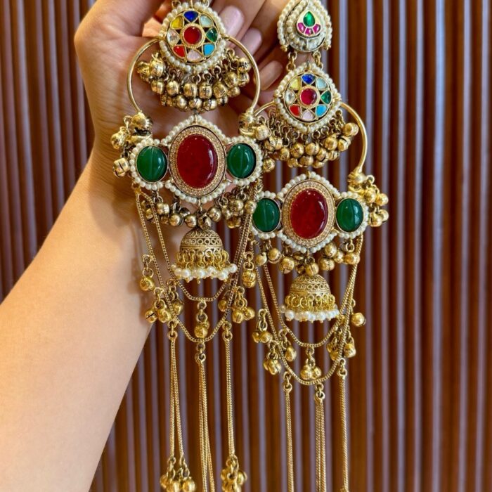 Pashmina Kashmiri Jhumkis