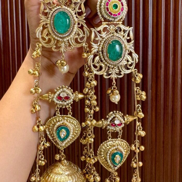 Azrina Kashmiri Jhumkis