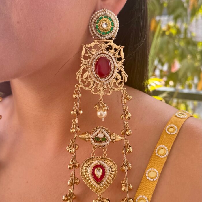 Azrina Kashmiri Jhumkis