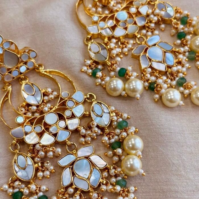 Trishira Mother of Pearl Earrings