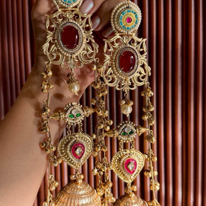 Azrina Kashmiri Jhumkis