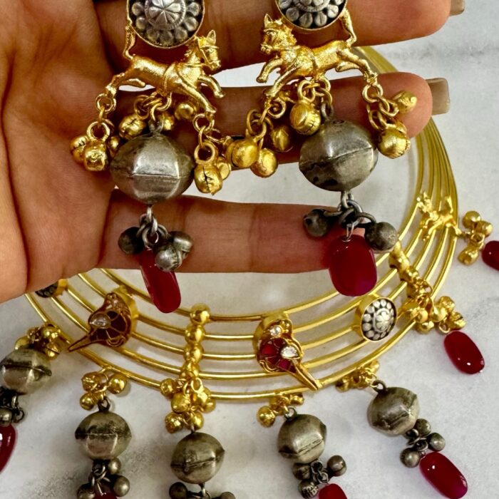 Ishvika Necklace With Earrings