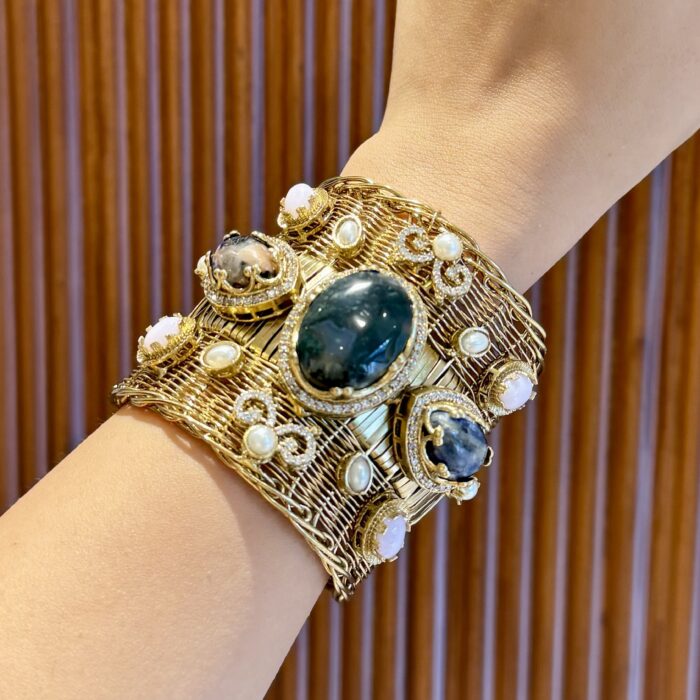 Chitrangada Handcuff/Bracelet-Black