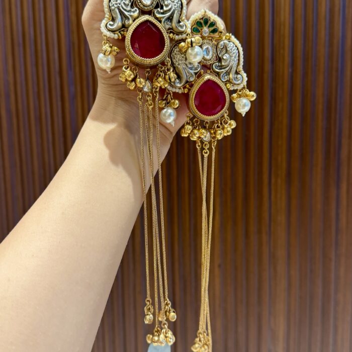 Jhilmil Kashmiri Earrings