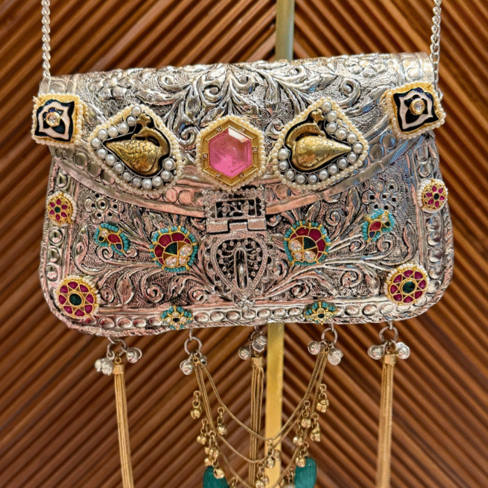 Dholna Hand Bag-Pink
