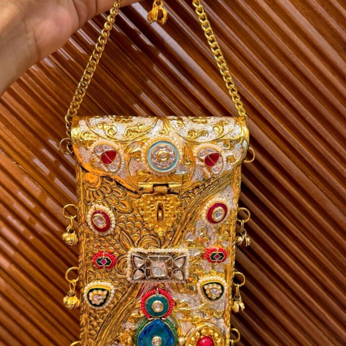 Sundari Hand Bag-Blue