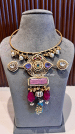 Sitara-e-Meher Hasli with Earring - Image 20