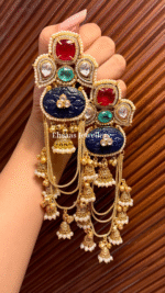 Dilbar Earrings - Ruby