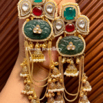 Dilbar Earrings - Green