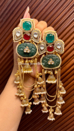 Dilbar Earrings - Green