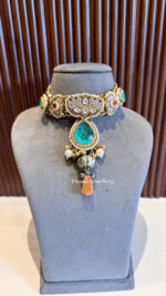 Rang E Ishq Necklace With Earrings - Image 15