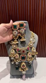 Shehzadi Necklace With Earrings - Image 3